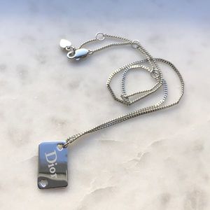 Dior Silver Necklace